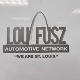 Lou Fusz Decal Silver (ORDER FROM VIP!!!)